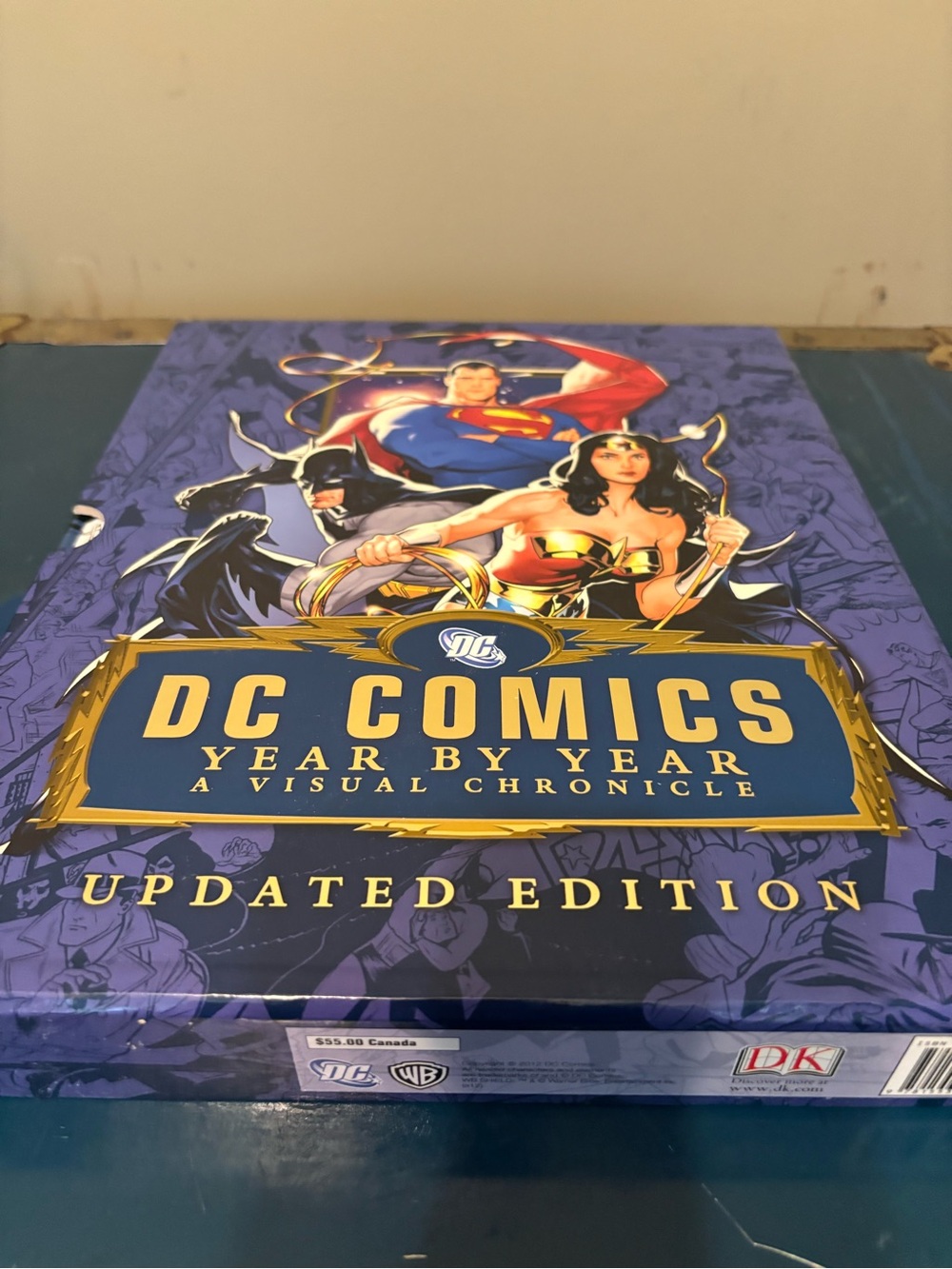 DC Comics Year By Year A Visual Chronicle Updated Hardcover Book with Slipcase